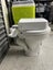 Right skew toilet pan, cistern, soft close seat, great condition - hard to find Carousel 7