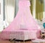 Universal Pink Dome Mosquito Mesh Net Princess Bed Canopy Carousel 3