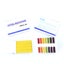 PH 1-14 Test Paper Litmus Strips Tester - 3 Packs (240pcs) Carousel 3