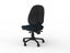 Knight's Evo 3 Lever Crown Fabric Highback Task Chair (Choice of Colours) Carousel 2
