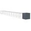 Chicken Cage With Run Anthracite 110x1221x110 Cm Galvanised Steel Tonkbkt Carousel 5