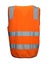 Hi Vis Safety Vest Reflective Tape Zip Up Workwear Pocket High Visibility in ... Carousel 3