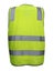 Hi Vis Safety Vest Reflective Tape Zip Up Workwear Pocket High Visibility in ... Carousel 3