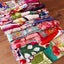 Vintage Kimono Fabric offcuts Floral pack 100g Carousel 2