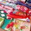 Vintage Kimono Fabric offcuts Floral pack 100g Carousel 3