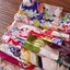 Vintage Kimono Fabric offcuts Floral pack 100g Carousel 4