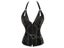 Retro Bustiers Corsets 14 Steel Bone Steampunk Burlesque Black Brown Leather Carousel 6
