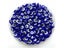 50pcs/Lot 8mm Oval Shape Spacer Beads Evil Eye Beads Stripe Resin Spacer Beads Carousel 7