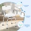Shower Chair Stool Bath Seat Carousel 12