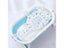 Newborn Adjustable Bathtub Seat Cushion Bath Net Mat Carousel 7