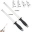 Diamond Carbon Steel Professional Knife Sharpener Rod Kitchen Home Or Hunting Carousel 7