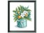 Cotton Bouquet Cross Stitch Kit Flower Package Aida 18ct 14ct Unprint Canvas Carousel 3