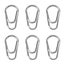 fishing ring 100 Pcs Fishing Ring High Tensile Strength High Tensile Strength Carousel 7