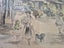 4 x Gorgeous Mid-Century Parisian Scenes by Janicotte. 1950s Carousel 13