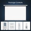 120 Inch Projector Screen Large Motorised Ceiling Wall Mounted Roll Up Down Carousel 10