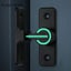 Zinc Alloy 90 Degree Door Buckle Punch-free Barn Door Lock Sliding Door Hasps Carousel 4