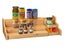 3-Tier Expandable Bamboo Spice Rack Organizer Adjustable Kitchen Cabinet Storage Carousel 1