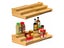 3-Tier Expandable Bamboo Spice Rack Organizer Adjustable Kitchen Cabinet Storage Carousel 3
