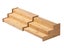 3-Tier Expandable Bamboo Spice Rack Organizer Adjustable Kitchen Cabinet Storage Carousel 4