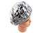 Professional Shower Heat Insulation Aluminum Foil Hat For Women's Bathing Hair Carousel 6