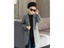Plus Size Children's Long Suit Plaid Coat Spring Fall Boys British Lattice Carousel 7