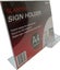 A4 Portrait Slanted Sign / Menu Holder & Business Card Holder Carousel 1