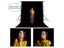 Professional Photography Chromakey Backdrop Black Flocking Non-reflective Carousel 3