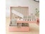 Two-Layer Leather Jewelry Box Organizer Earrings Rings Necklace Storage Case Carousel 6