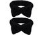 2Pcs Facial Headband for Bath Spa Makeup Bow Head Wrap Soft Head Cloth Blac Carousel 1