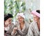 2Pcs Facial Headband for Bath Spa Makeup Bow Head Wrap Soft Head Cloth Blac Carousel 3