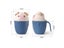 Kids Bath Tools Cartoon Pig Baby Bath Caps Shampoo Cup Carousel 8