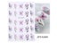 3D Fall Nail Stickers Gold Leaf Cotton Flowers Transfer Decals Nail Adhesive Carousel 7