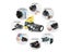 Yahboom Microbit Car Programmable Toys Coding Robotics For Microbit V2 V1 With Carousel 6