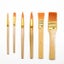 6Pcs Portable Watercolor Brushes Wooden Handle Watercolor Paint Brush Pen Set Carousel 1