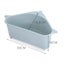 Triangular Sink Drain Shelf Drain Rack Multifunctional Storage Holders Sucker Carousel 8