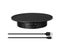 3 Speeds Electric 360 Degree Rotating Jewelry Holder Mirror Turntable Carousel 4
