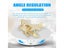 3 Speeds Electric 360 Degree Rotating Jewelry Holder Mirror Turntable Carousel 7