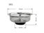 Stainless Steel Kitchen Sink Filter Mesh For Drain Holes Carousel 6