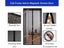 Reinforced Magnetic Screen Door Curtain Net For Insect Protection Room Division Carousel 1