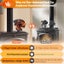 Black 6 Blade Heat Powered Stove Fan For Log Wood Burners Eco Quiet Carousel 4