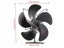 Black Fireplace 5 Blades Aluminum Alloy Heat Powered Stove Fan Log Wood Burner Carousel 8