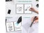 A4 Wet Erasable Reusable Smart Writing Notebook Black Waterproof Paper Carousel 5