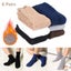 6 Pairs Cosy Bed Socks Mens Fluffy Home Sock Thick Indoor Winter Warm Carousel 1