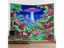 Hippie Tapestry Trippy Mushroom Psychedelic Background Cloth Home Decoration Carousel 4