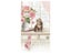 11CT Eco Cotton Thread Stamped Print Cat Pink Flower Handmade Embroidery Kit Carousel 2