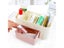 Double Layer Plastic Makeup Organizer Storage Box For Cosmetics Jewelry Carousel 4