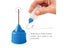Chzimade 5Pcs 30ml Refillable Plastic Ceramic Pottery Tools Squeezable Needle Carousel 6