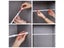 Hot Curtain Rail Pole Rod Telescopic High Carbon Steel For Bathroom Shower Carousel 7