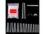 600pcs/120pcs Extra Long False Nail French XXL Coffin Acrylic Half Nail Tips Carousel 2
