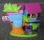 POLLY POCKET DOLLS PLAYSET Hanging out at Treetop Clubhouse Carousel 3